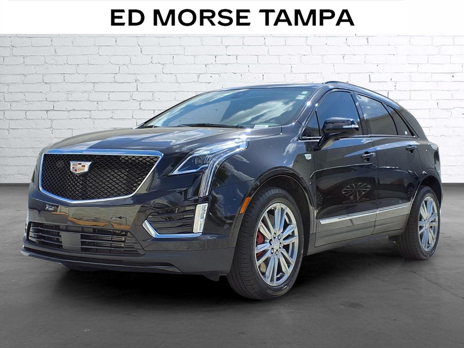Stellar Black Metallic 2024 Cadillac XT5 Sport AWD SUV / Crossover Four-Wheel Drive 9-Speed Automatic