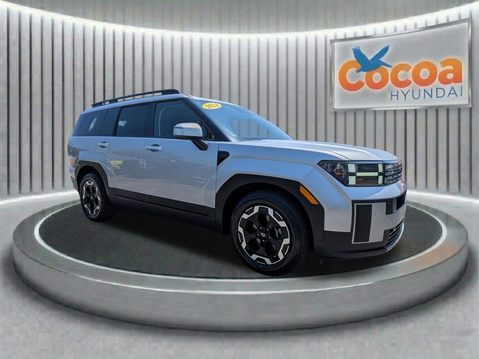 Shimmering Silver Pearl 2024 Hyundai Santa Fe SEL FWD SUV / Crossover Front-Wheel Drive Automatic