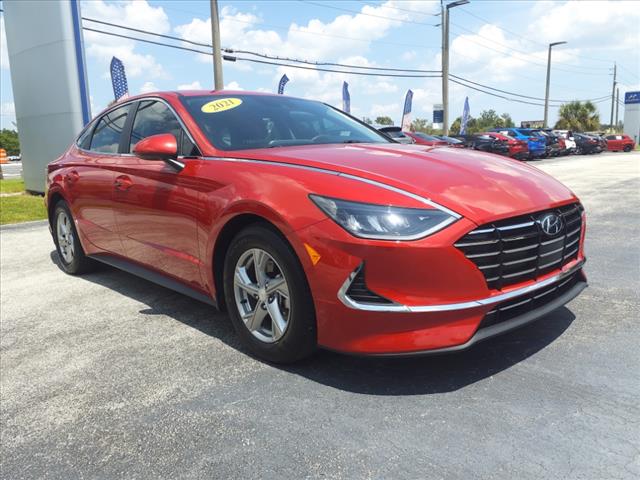 Used 2021 Hyundai Sonata SE with VIN 5NPEG4JA0MH118378 for sale in Cocoa, FL