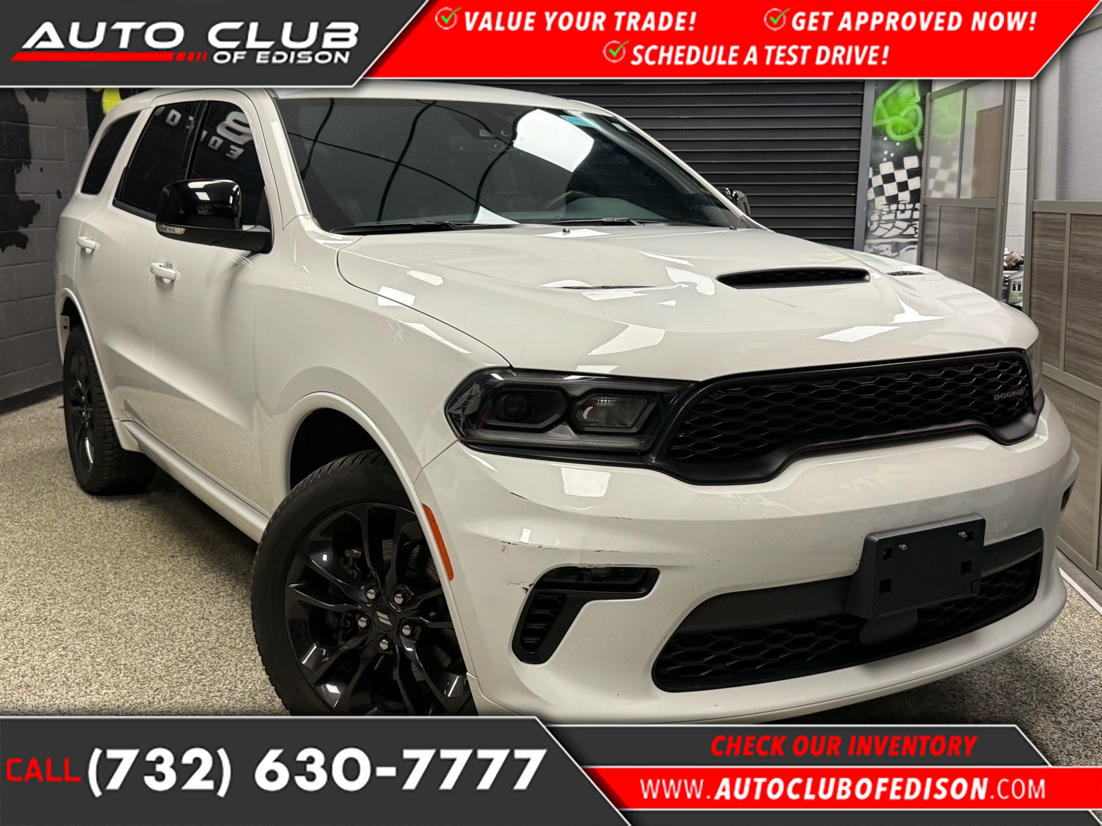 White Knuckle Clear Coat (pw7) 2022 Dodge Durango GT Plus AWD SUV / Crossover All-Wheel Drive 8-Speed Automatic