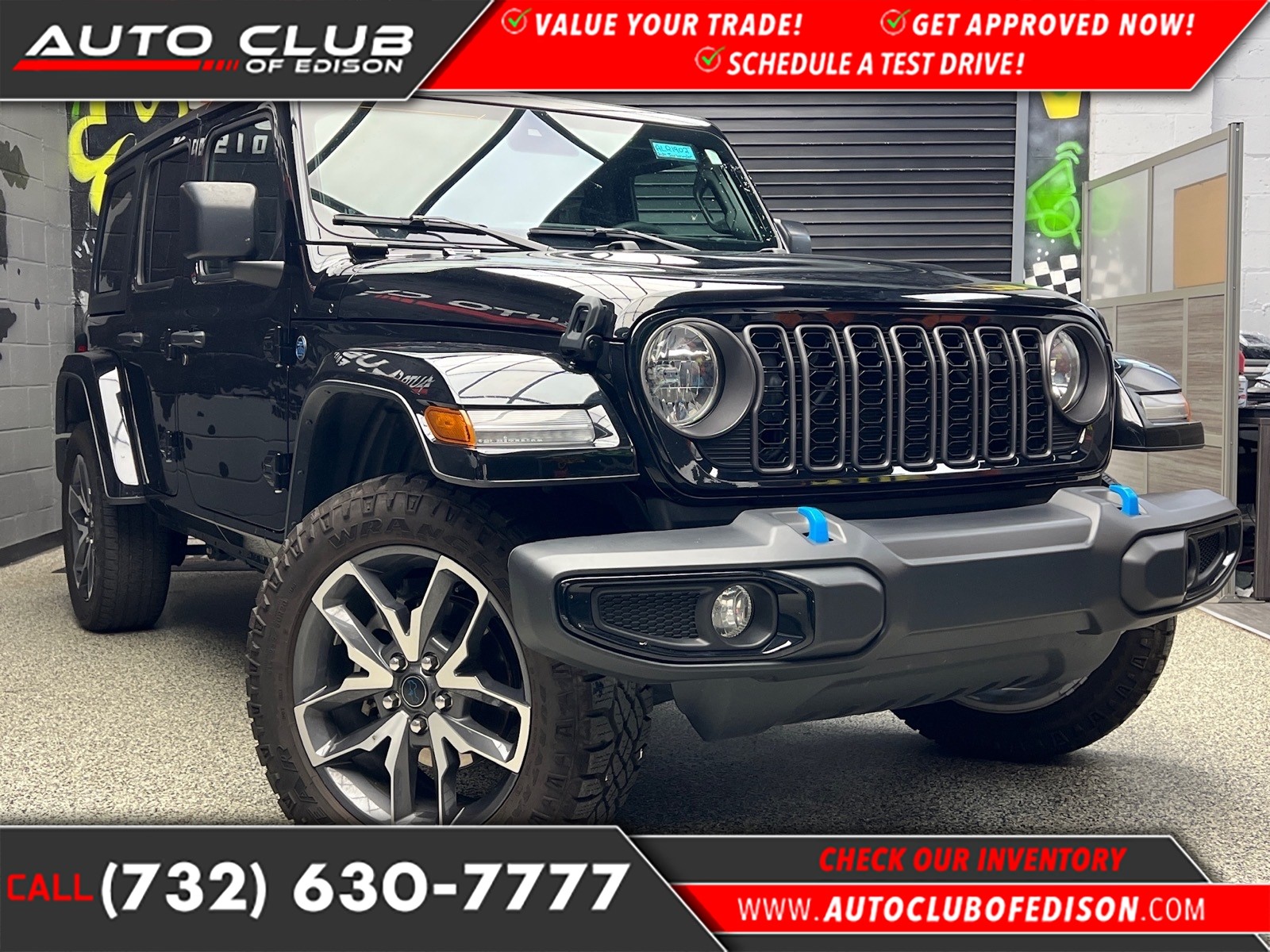 Black Clear Coat (px8) 2024 Jeep Wrangler 4xe Sport S 4WD SUV / Crossover Four-Wheel Drive 8-Speed Automatic