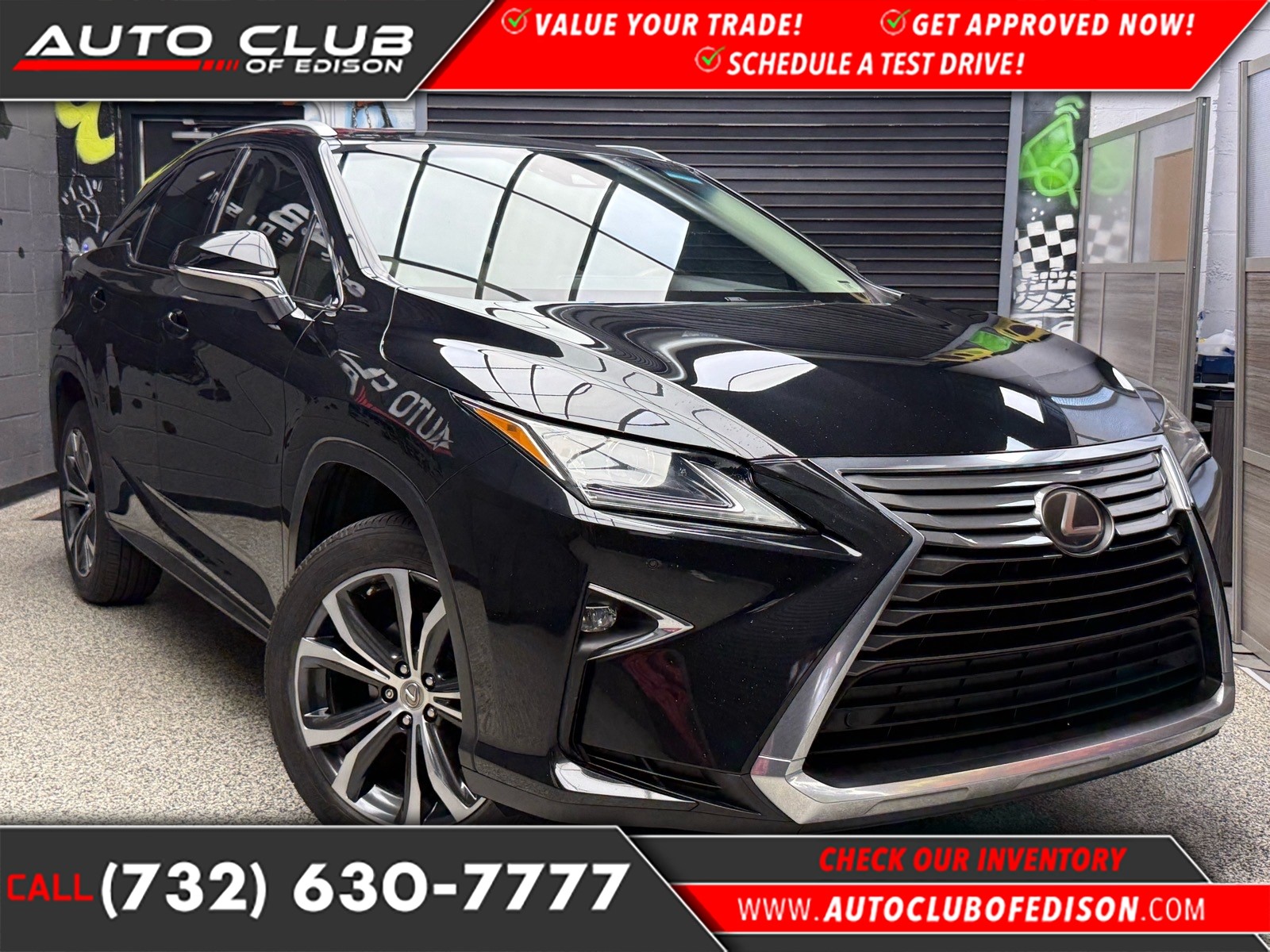 Black (Caviar (223)) 2017 Lexus RX 350 FWD SUV / Crossover Front-Wheel Drive 8-Speed Automatic