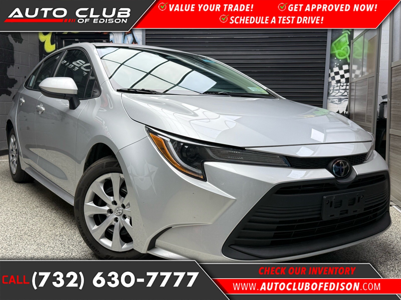 Classic Silver Metallic (1f7) 2023 Toyota Corolla Sedan Front-Wheel Drive Continuously Variable Transmission
