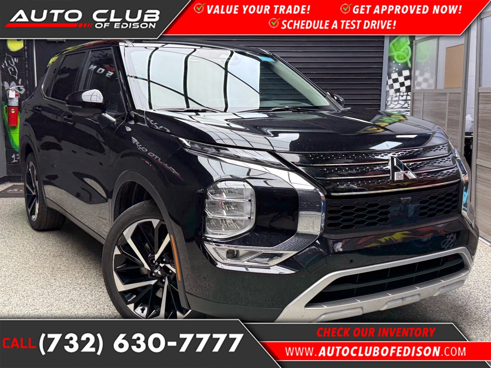 Black Diamond (x47) 2024 Mitsubishi Outlander SE FWD SUV / Crossover Front-Wheel Drive 8-Speed CVT