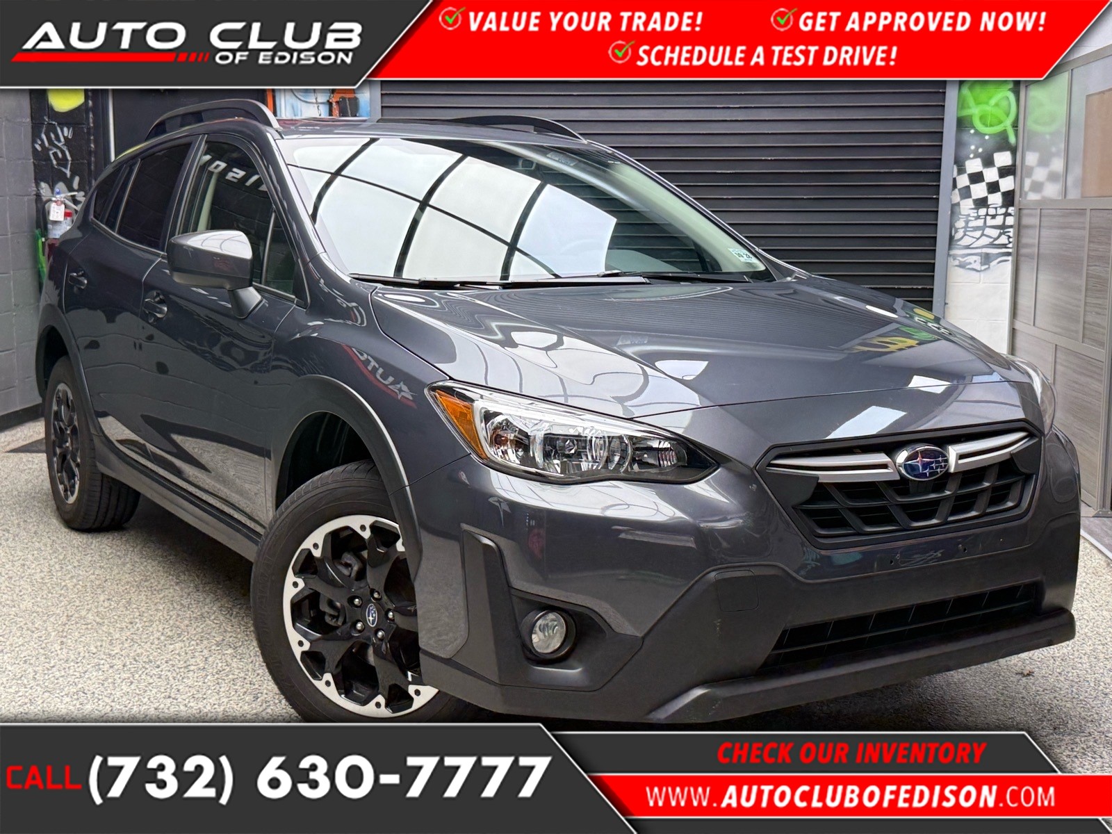 Magnetite Gray Metallic (mg7) 2023 Subaru Crosstrek Premium AWD SUV / Crossover All-Wheel Drive 8-Speed CVT