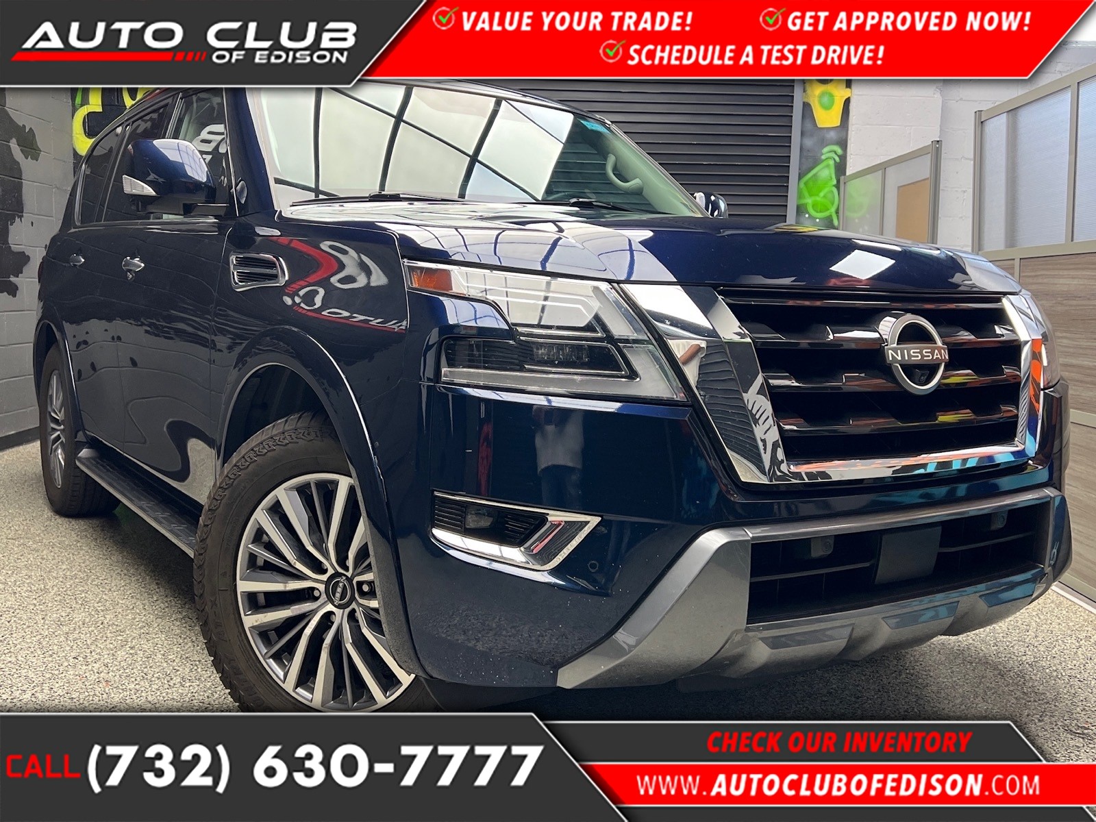 Hermosa Blue Pearl (bw5) 2024 Nissan Armada SL 4WD SUV / Crossover Four-Wheel Drive 7-Speed Automatic