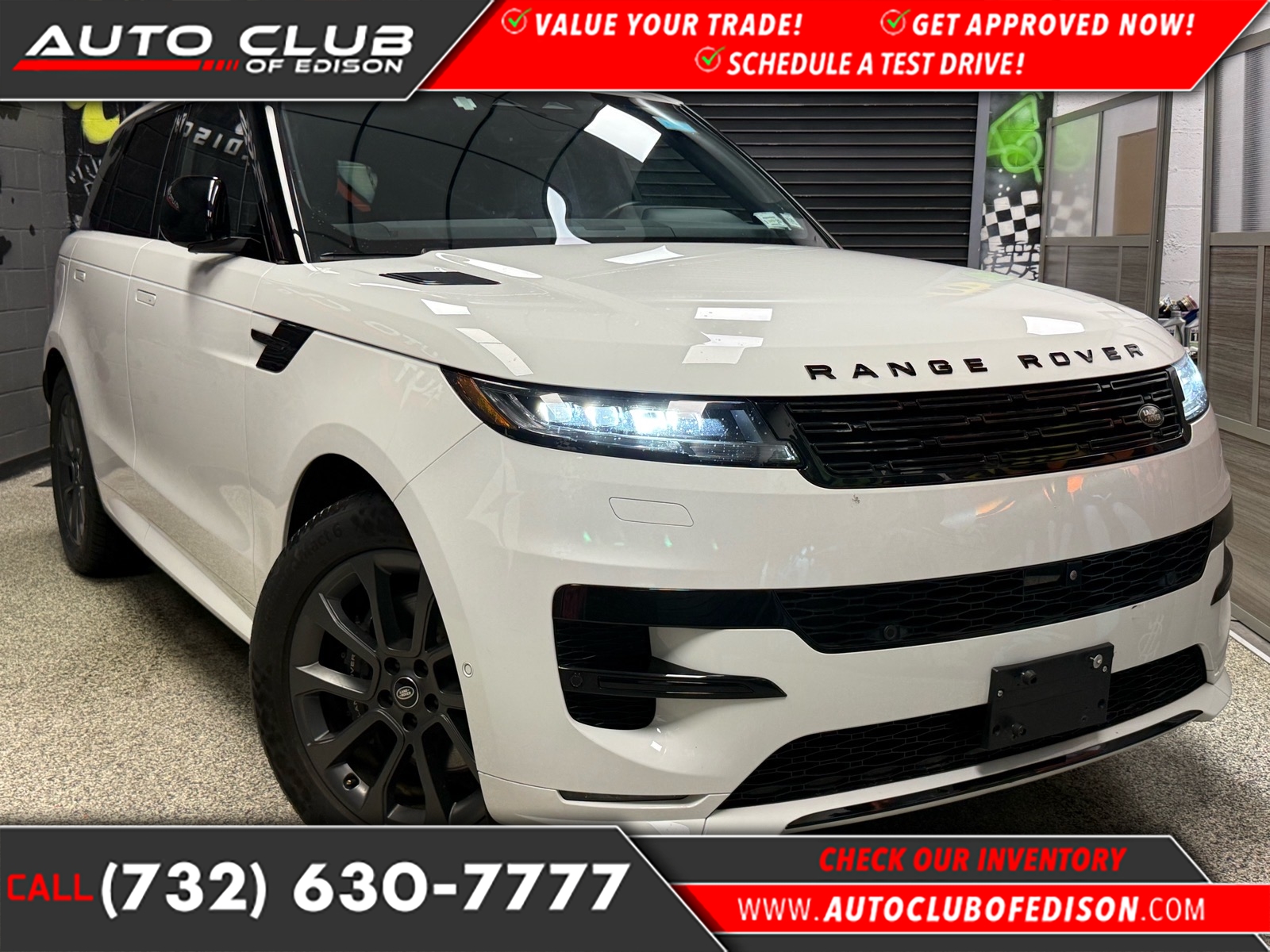 Fuji White (1aa) 2024 Land Rover Range Rover Sport P400 Dynamic SE AWD SUV / Crossover All-Wheel Drive 8-Speed Automatic