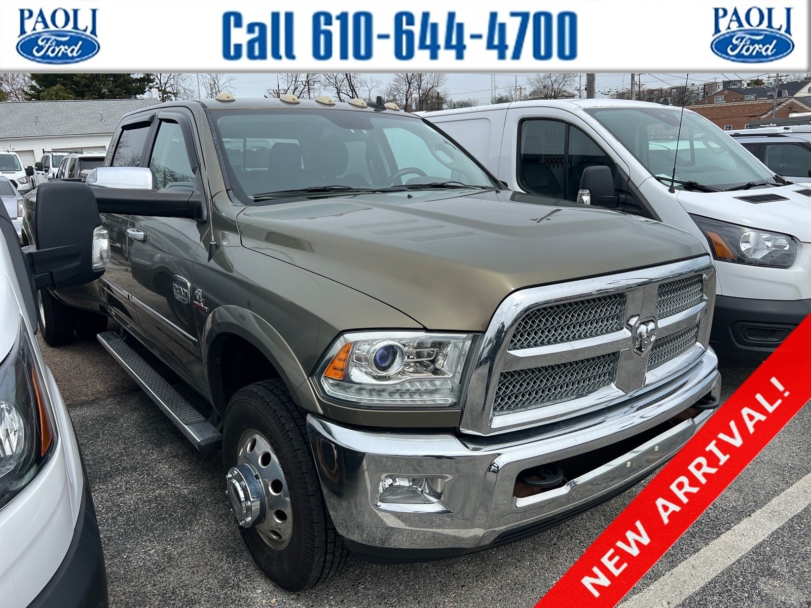 2015 RAM 3500 Laramie Longhorn Crew Cab LB DRW 4WD