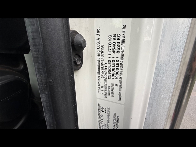 2020 Hino 268 / DRY Other:2916