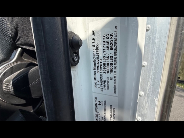 2020 Hino 268 / DRY Other:2922