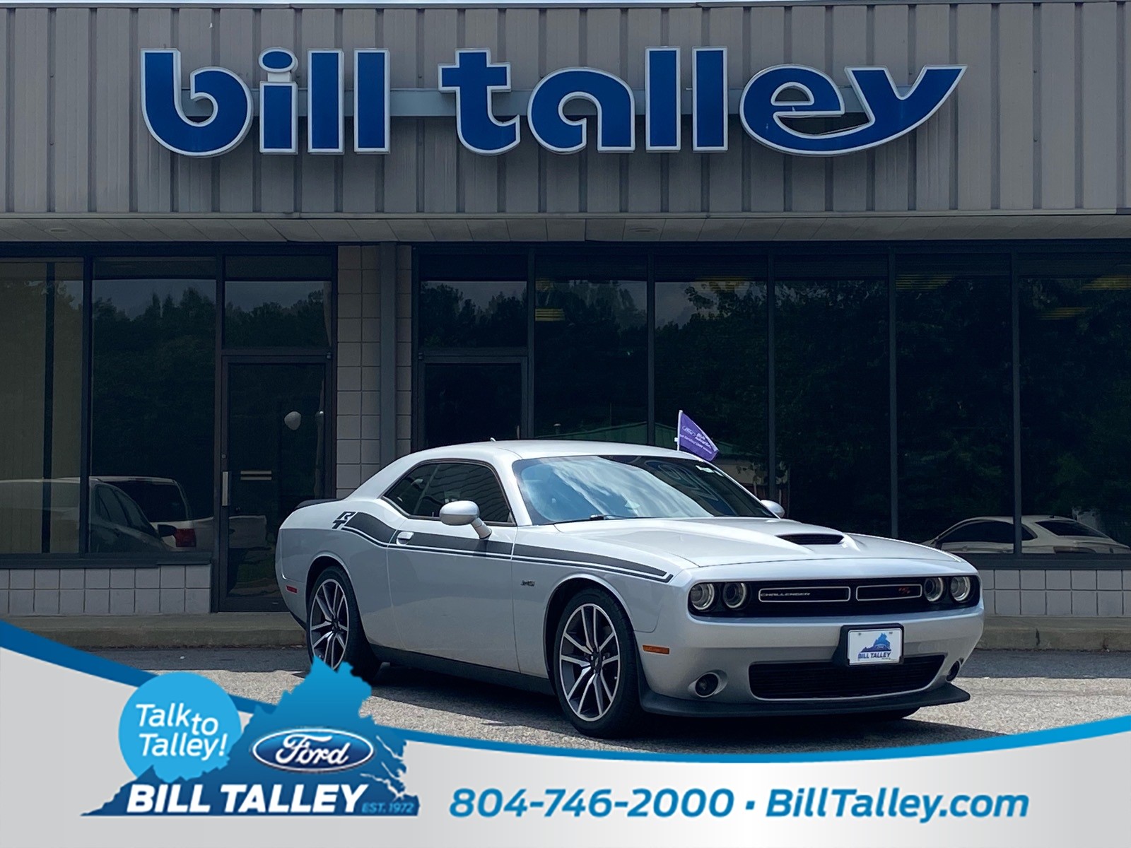 Triple Nickel Clearcoat 2023 Dodge Challenger Coupe Rear-Wheel Drive 8-Speed Automatic
