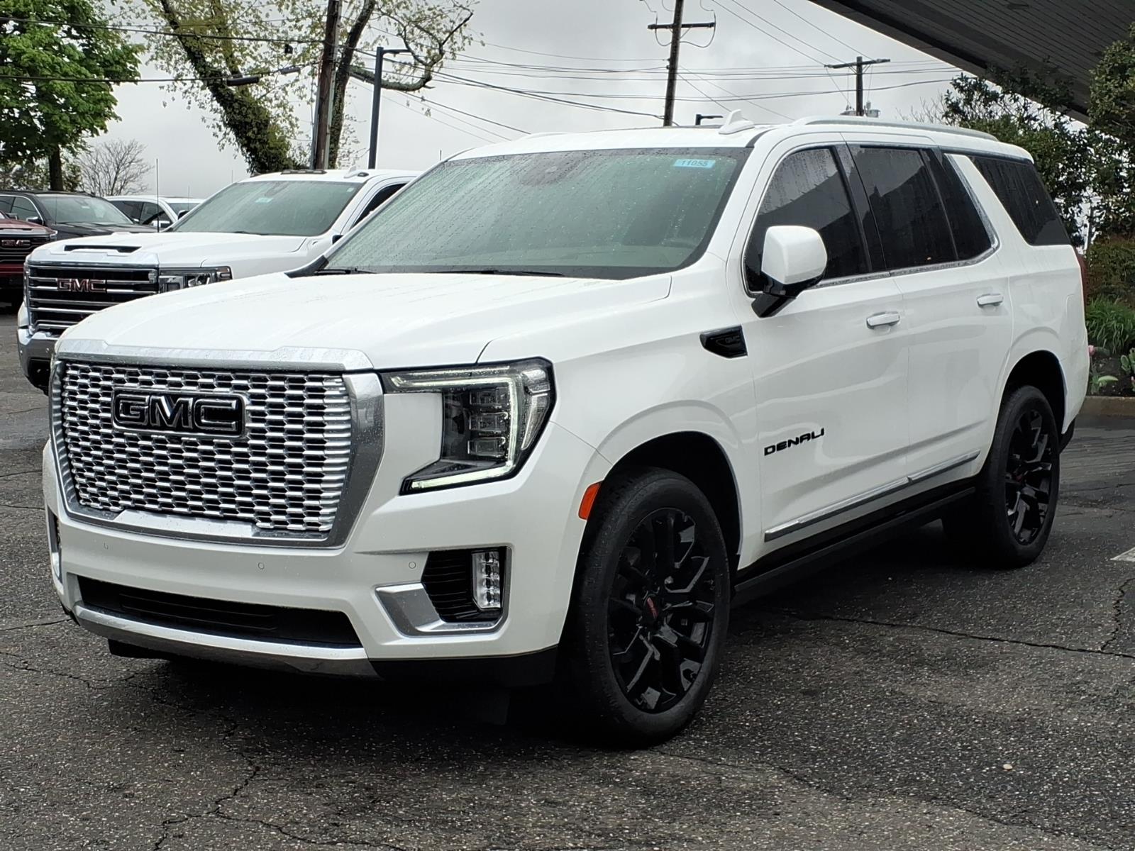 White Frost Tricoat G1w 2023 GMC Yukon SUV / Crossover Four-Wheel Drive Automatic