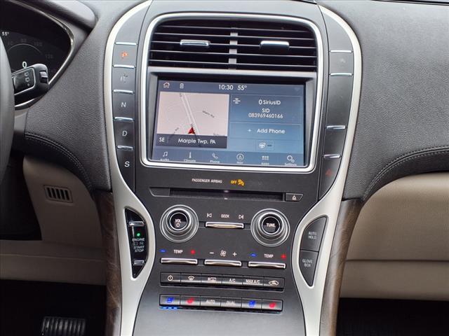 2019 Lincoln Nautilus Reserve