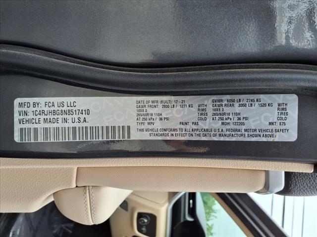 2022 Jeep Grand Cherokee Limited