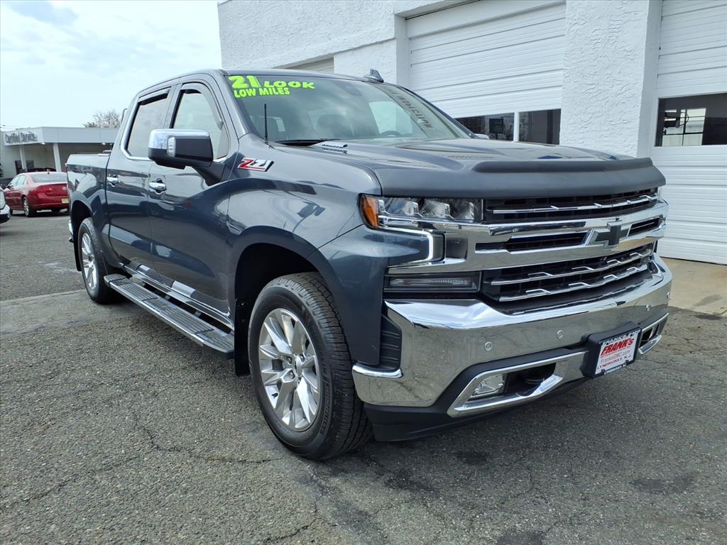 2021 Chevrolet Silverado 1500 LTZ Crew Cab 4WD Pickup Truck Four-Wheel Drive Automatic