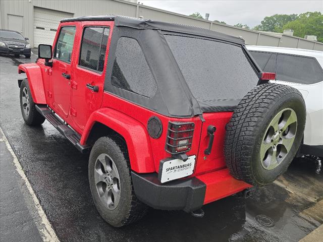 2016 Jeep Wrangler Unlimited Unlimited Sahara