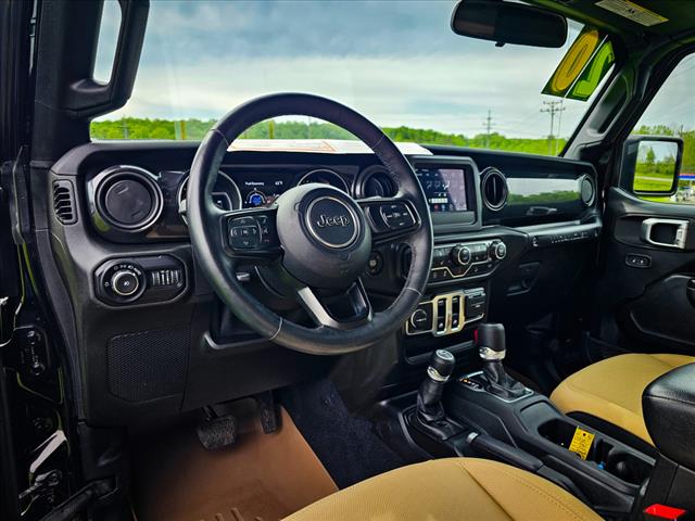 2020 Jeep Wrangler Black and Tan