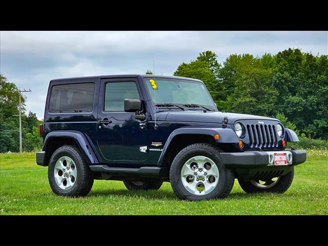 Used 2013 Jeep Wrangler Sahara with VIN 1C4AJWBG4DL607845 for sale in Chardon, OH