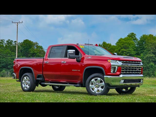 Used 2021 Chevrolet Silverado 2500HD LTZ with VIN 1GC4YPE79MF250512 for sale in Chardon, OH