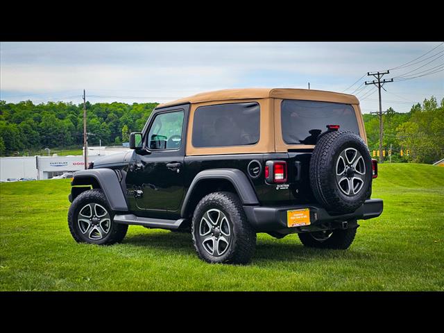 2020 Jeep Wrangler Black and Tan