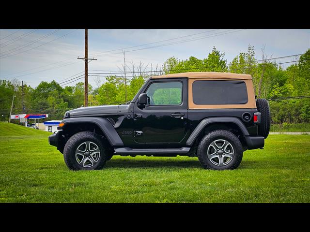 2020 Jeep Wrangler Black and Tan
