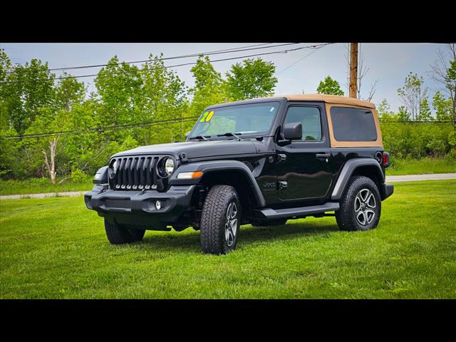2020 Jeep Wrangler Black and Tan