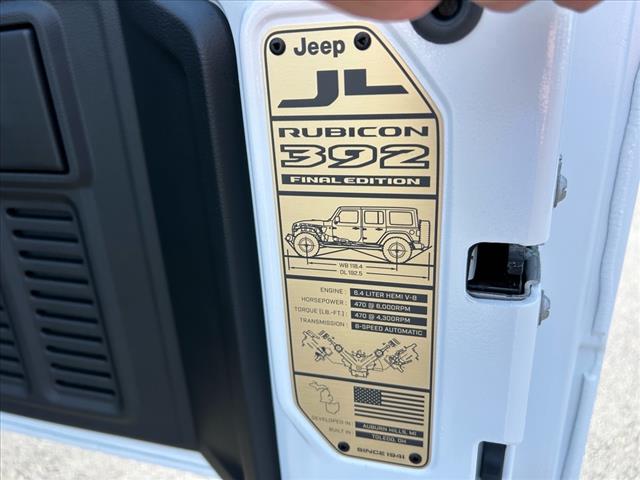 2025 Jeep Wrangler Rubicon 392 Final Edition