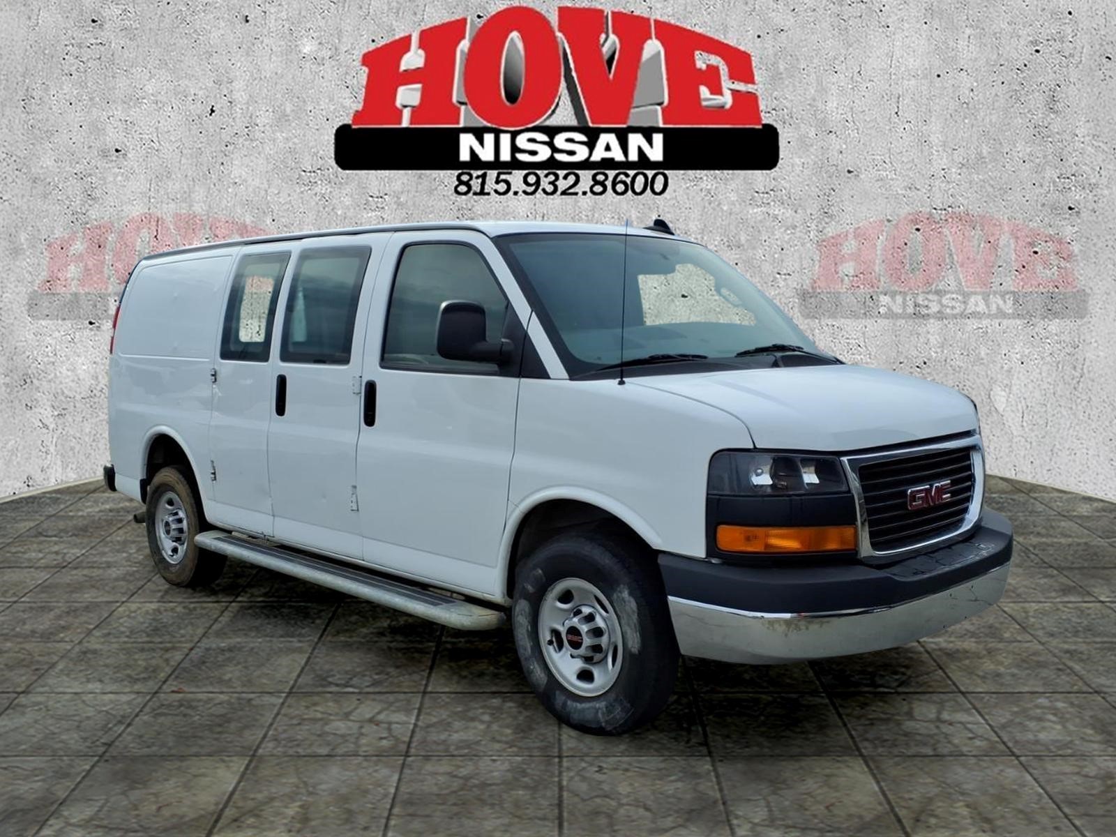 White 2024 GMC Savana Cargo Van Rear-Wheel Drive 8-Speed Automatic