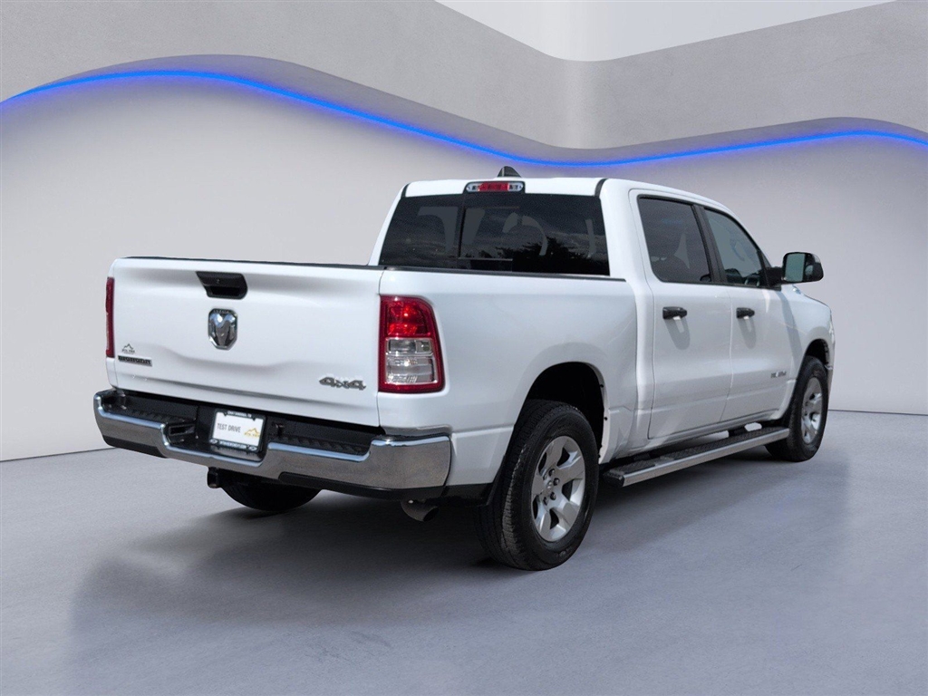 Used 2023 Bright White Clear Coat RAM Big Horn image 10