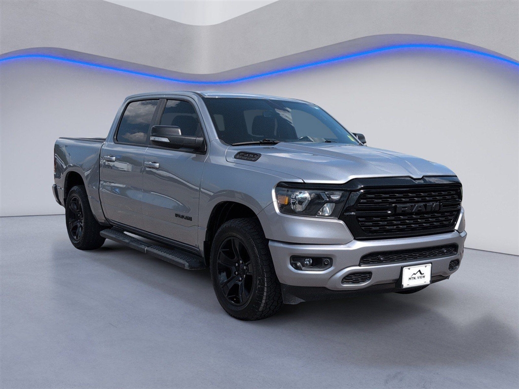 Used 2022 Billet Silver Metallic Clear Coat RAM Big Horn image 10