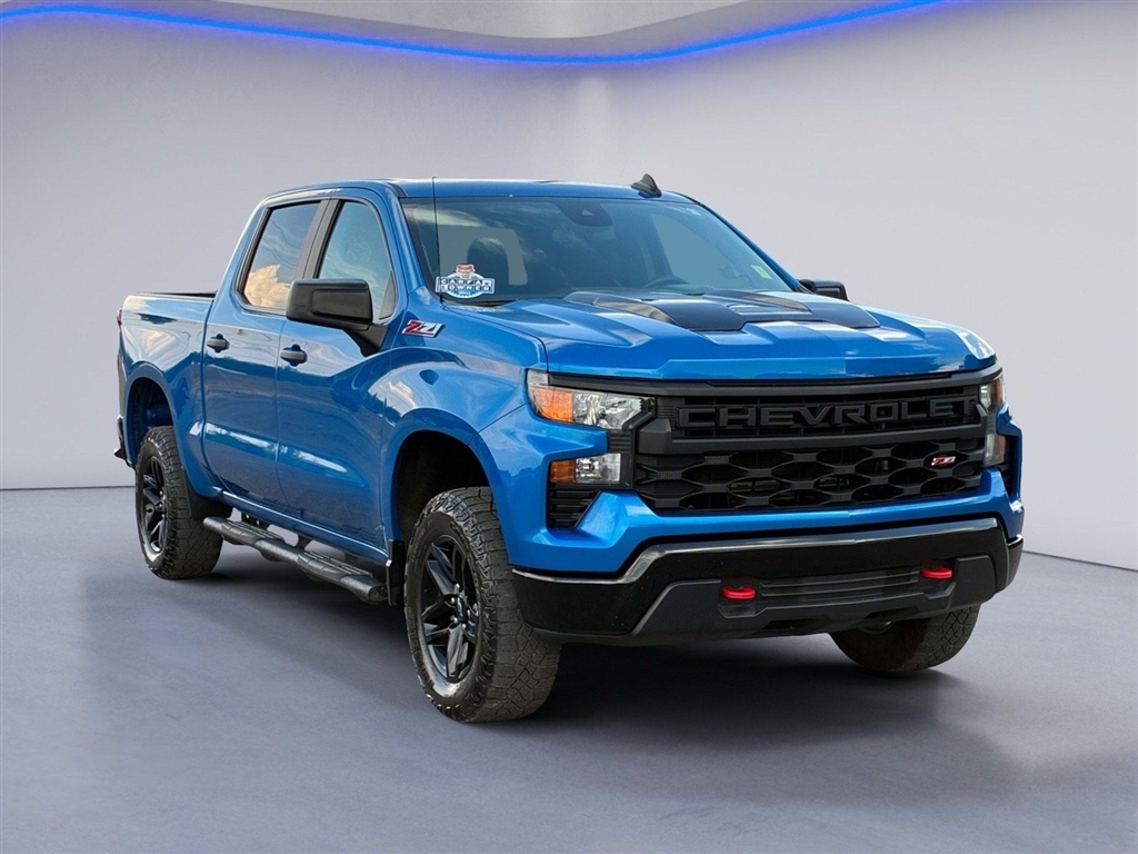 Used 2023 Glacier Blue Metallic Chevrolet Custom Trail Boss image 10