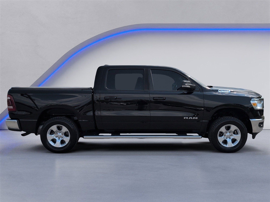 Used 2022 Diamond Black Crystal Pearl Coat RAM Big Horn image 11