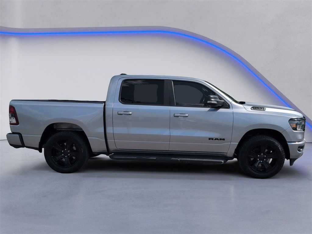 Used 2022 Billet Silver Metallic Clear Coat RAM Big Horn image 12