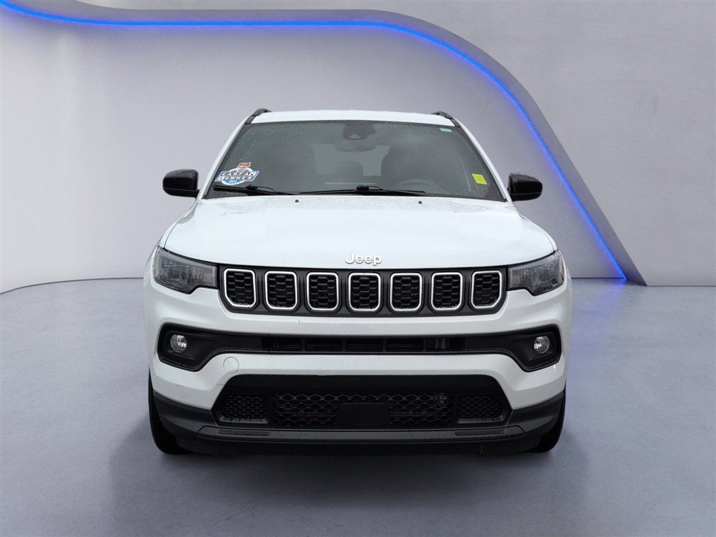 Used 2024 Bright White Clear Coat Jeep Latitude image 12