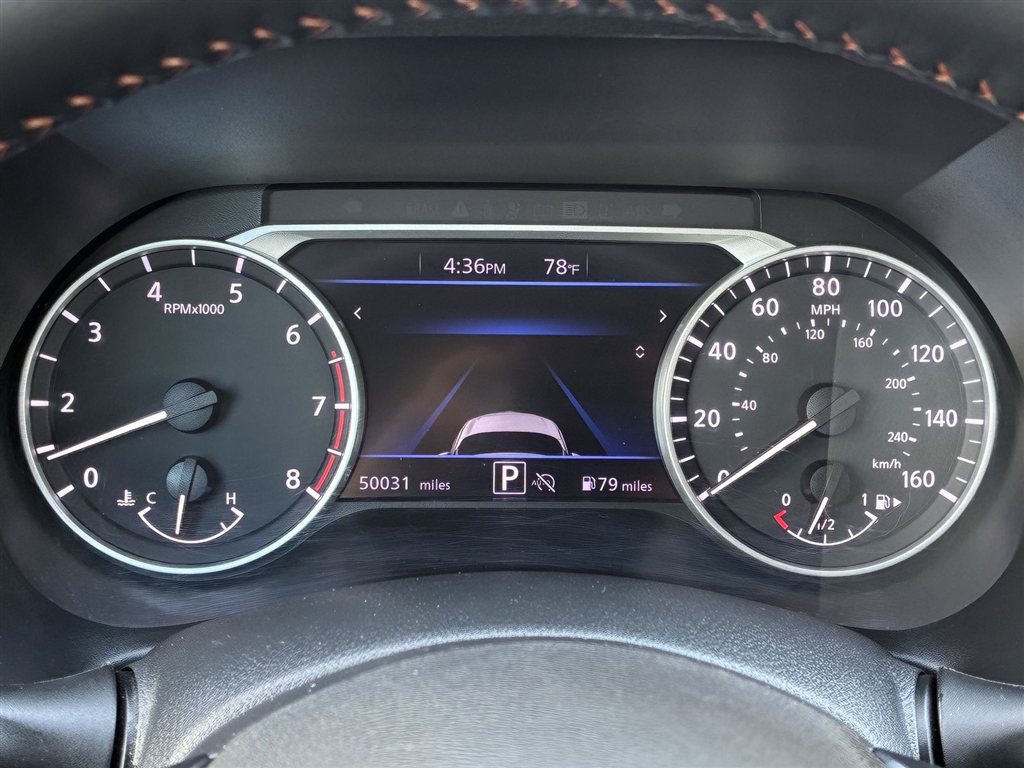 Used 2024 Atlantic Gray Metallic/Super Black Nissan SR image 12