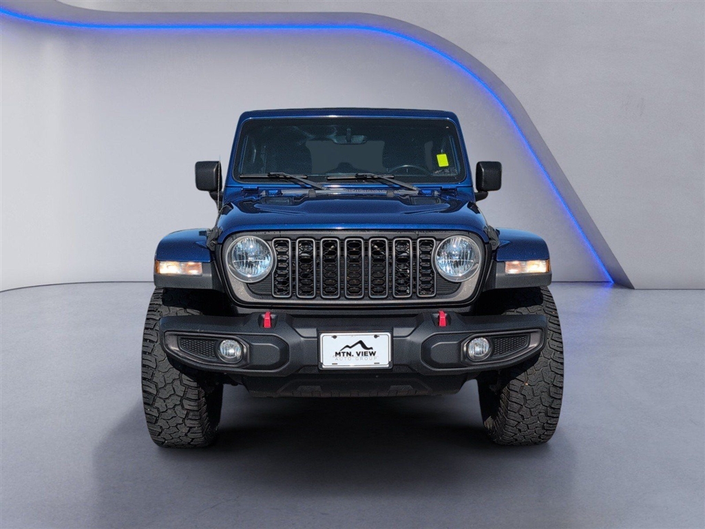 Used 2019 Ocean Blue Metallic Clear Coat Jeep Rubicon image 13