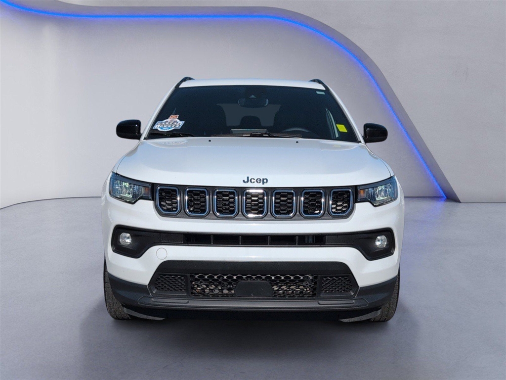 Used 2024 Bright White Clear Coat Jeep Latitude image 13