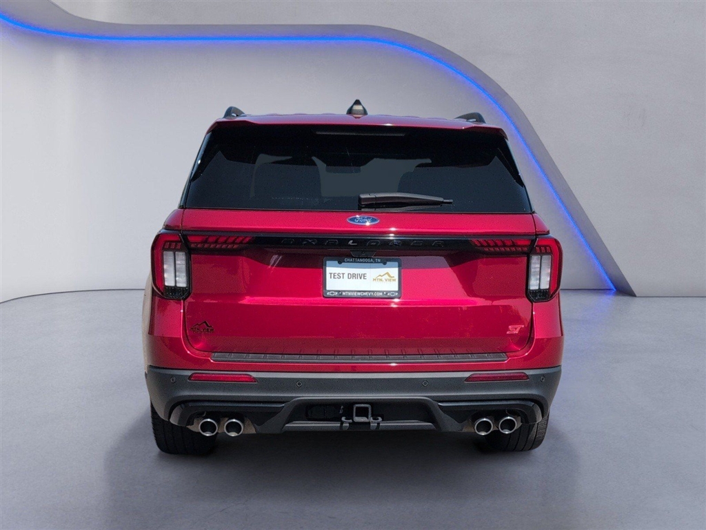Used 2025 Rapid Red Metallic Tinted Clearcoat Ford ST image 14