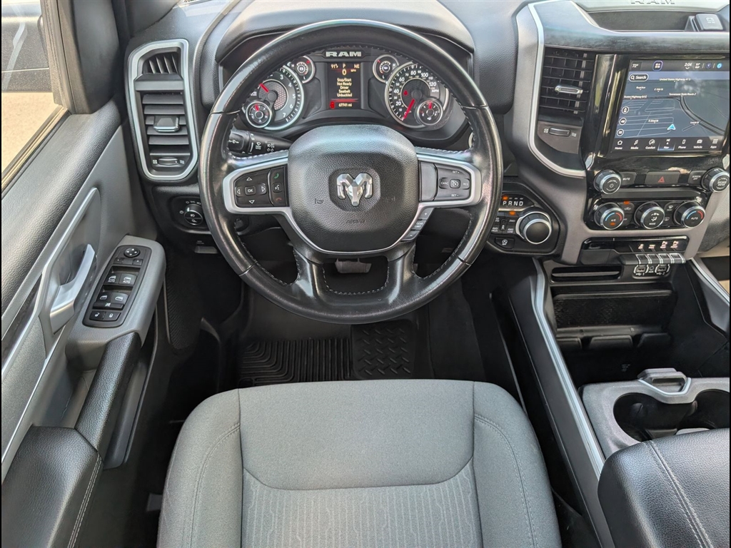 Used 2022 Diamond Black Crystal Pearl Coat RAM Big Horn image 16