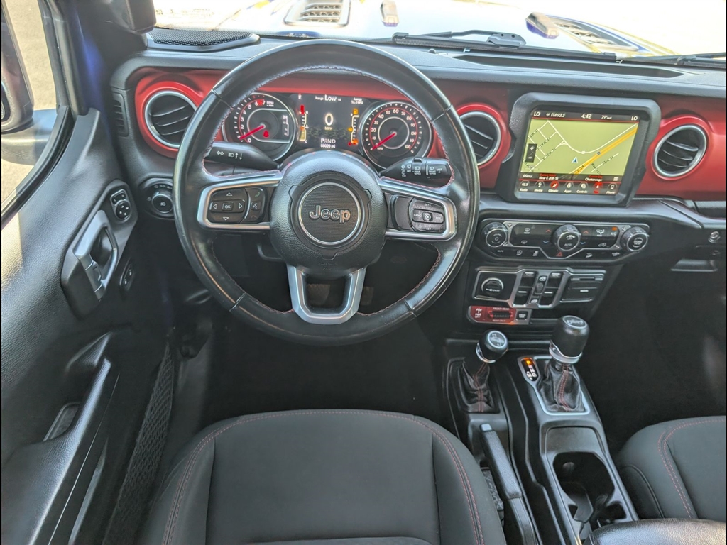 Used 2019 Ocean Blue Metallic Clear Coat Jeep Rubicon image 17