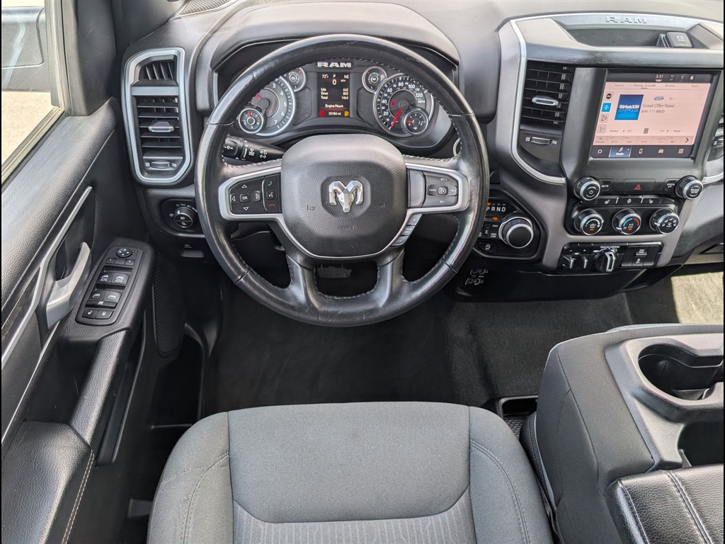 Used 2023 Bright White Clear Coat RAM Big Horn image 17