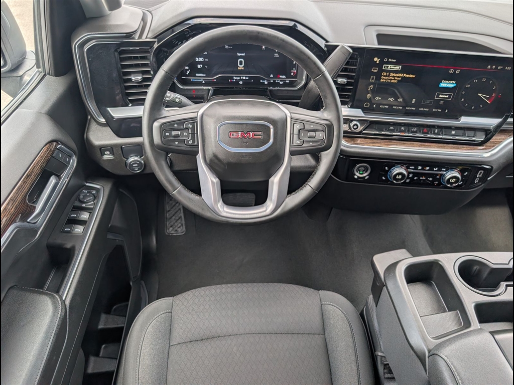 Used 2024 Thunderstorm Gray GMC SLE image 17