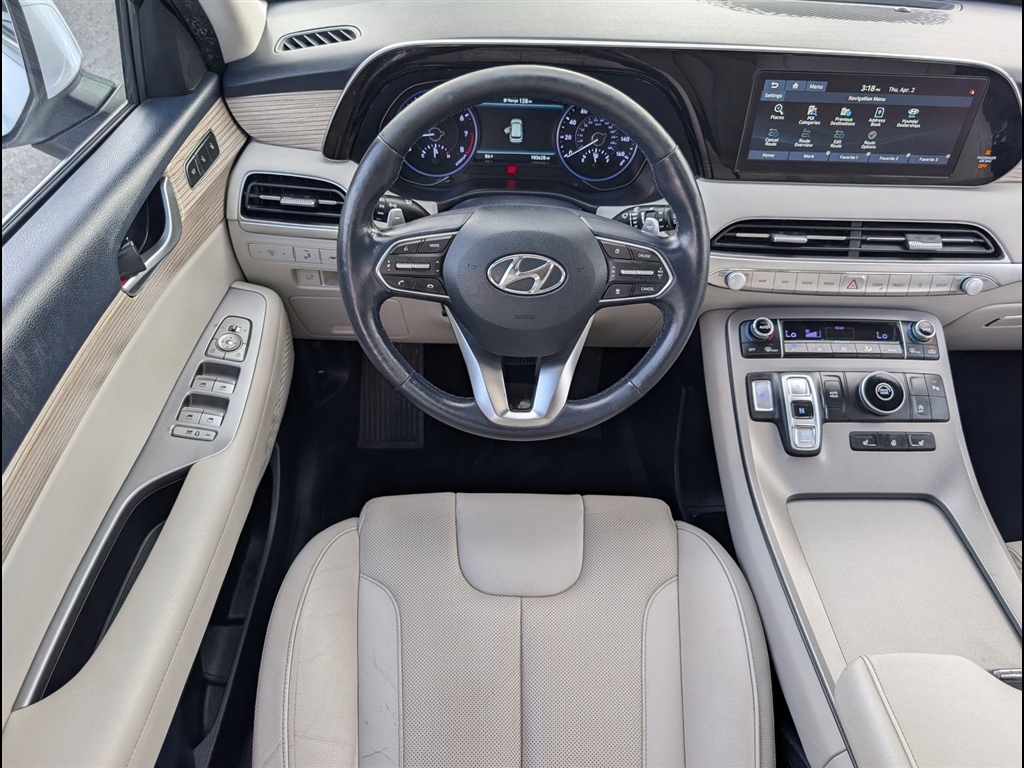 Used 2021 Hyper White Hyundai SEL image 17