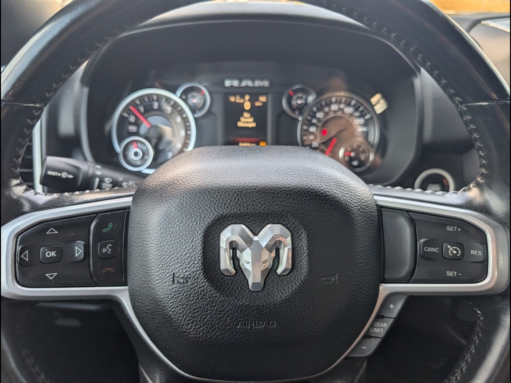 Used 2023 Bright White Clear Coat RAM Big Horn image 24
