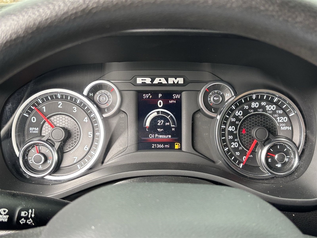 Used 2024 Granite Crystal Metallic Clear Coat RAM Tradesman image 26