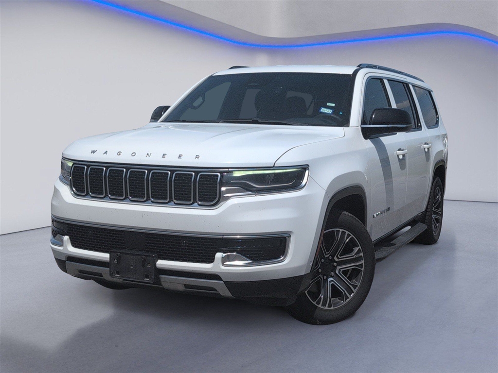 Used 2024 Bright White Clear Coat Jeep Series II image 2