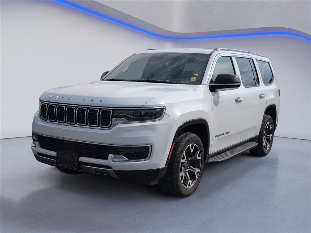 Used 2024 Bright White Clear Coat Jeep Series III image 2