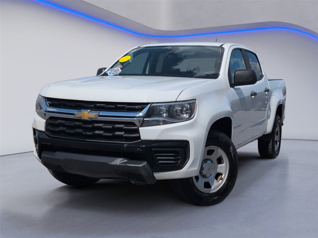 Used 2021 Summit White Chevrolet Work Truck image 2