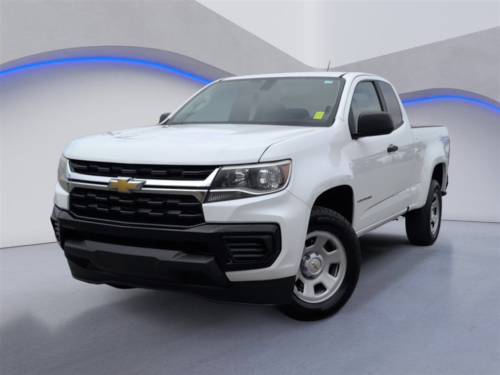 Used 2021 Summit White Chevrolet Work Truck image 2