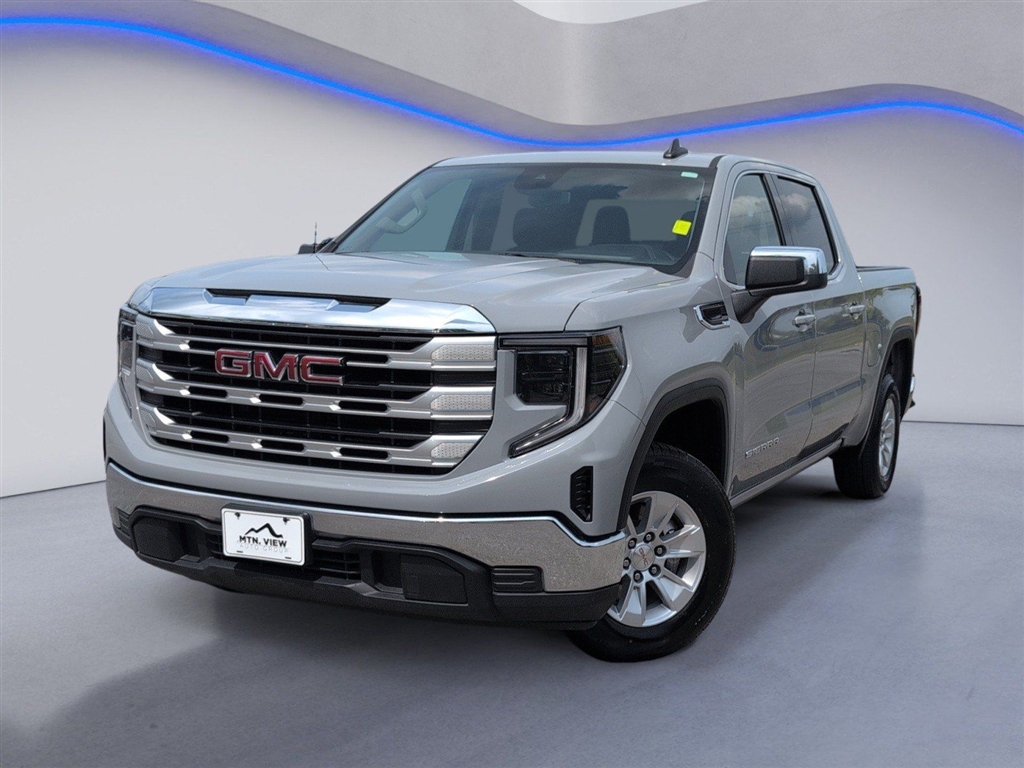 Used 2024 Thunderstorm Gray GMC SLE image 2